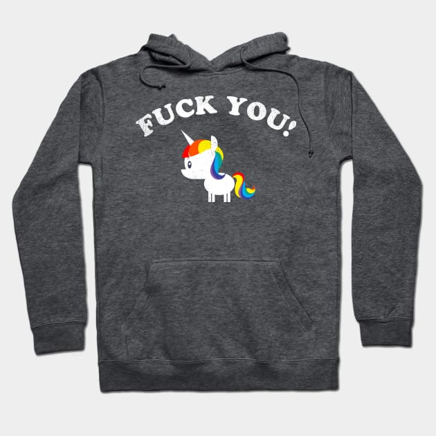 F-Younicorn Hoodie by Glitterbeard